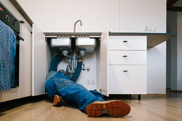Professional Drain Cleaning technician working in York New Salem, PA
